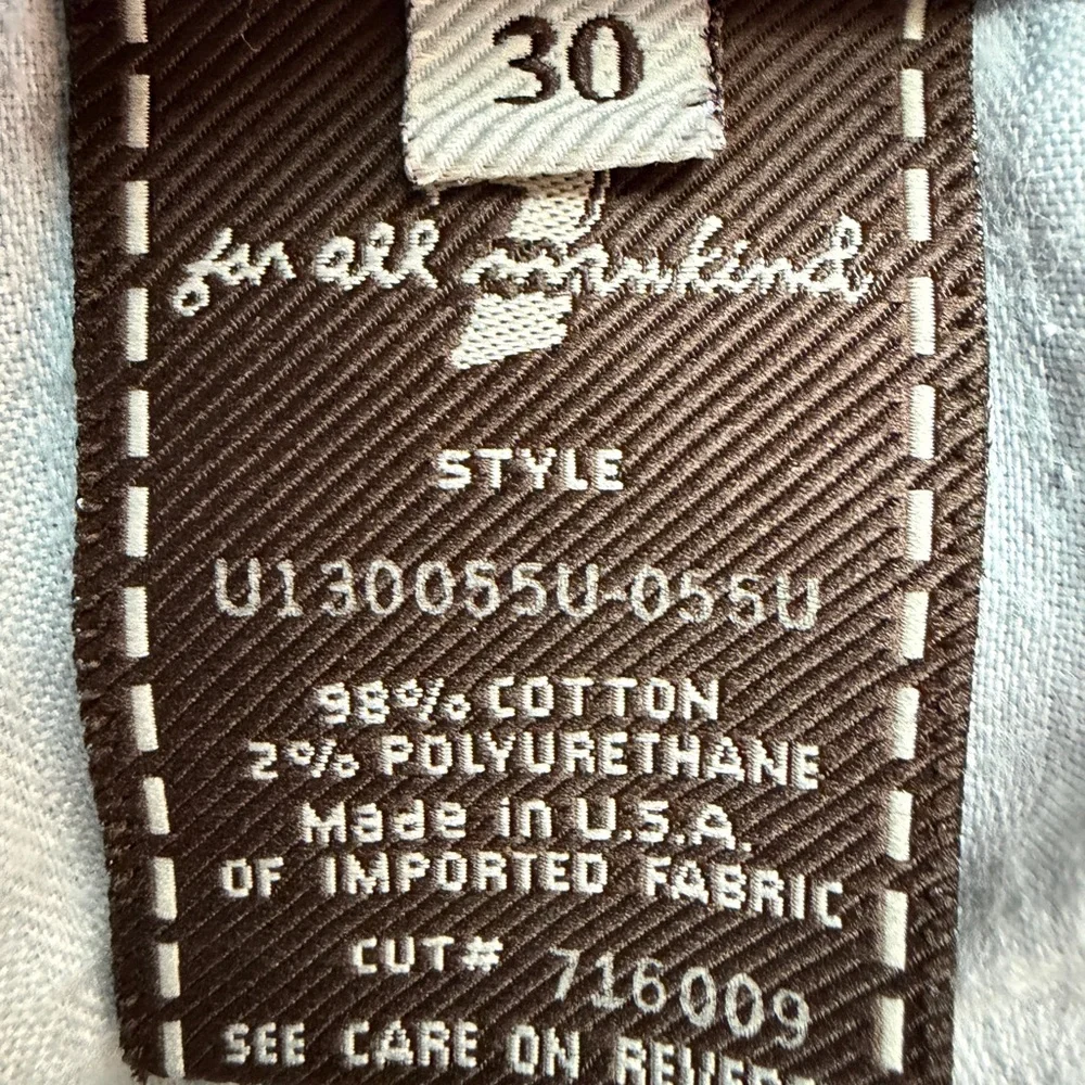 7 For All Mankind A Pocket Bootcut Jeans Size 30 USA - Picture 12 of 13